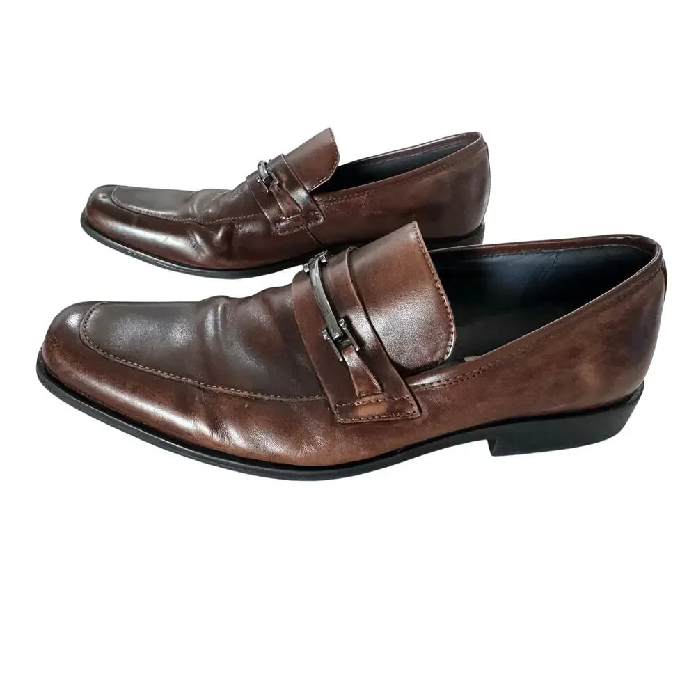 Steve Madden Dark Brown Loafers 806 Men’s Size 10.5